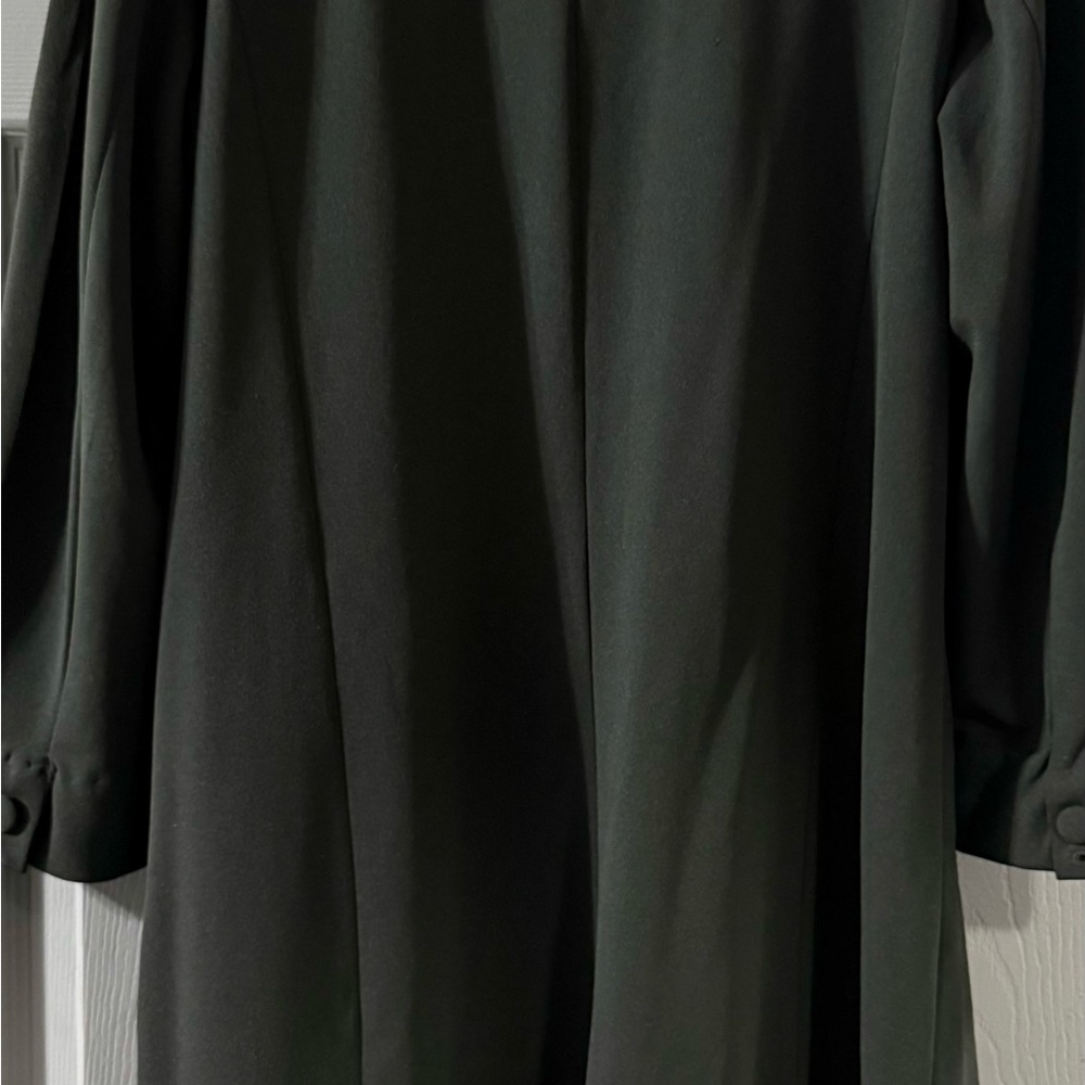 Double Breasted Open Front Fully Lined Long Cardi… - image 6